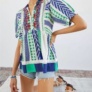 Anthropologie boho top